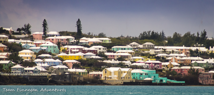 Colorful homes in Bermuda - 03/20/13