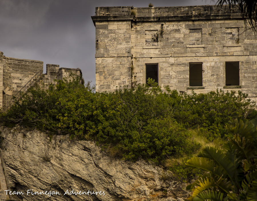 Historic fort at the Dockyard in Bermuda